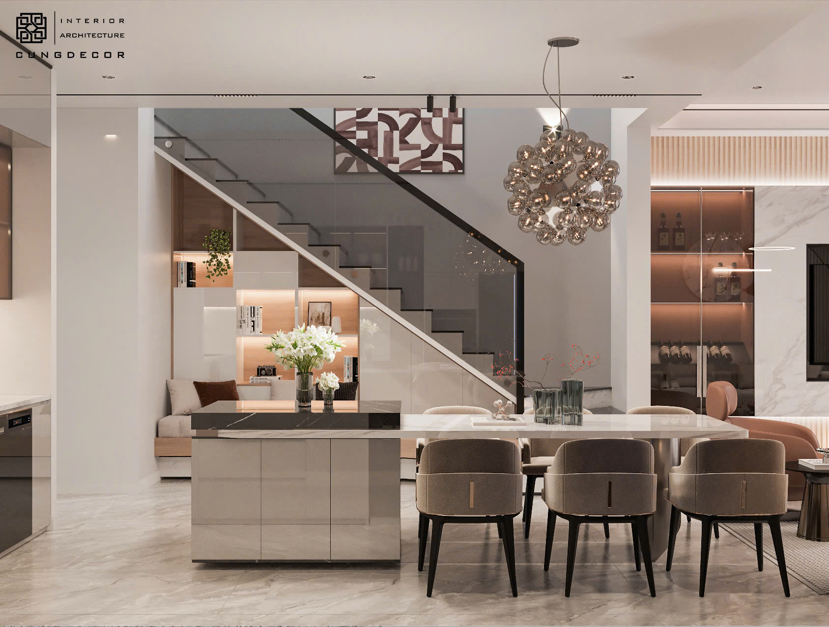 Nhà phố hiện đại